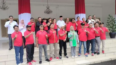 Jamu Kontingen Porwanas PWI Sumbar, Gubernur Mahyeldi Siapkan Bonus untuk Atlet Peraih Medali Emas dan Perunggu di Banjarmasin, Kalsel