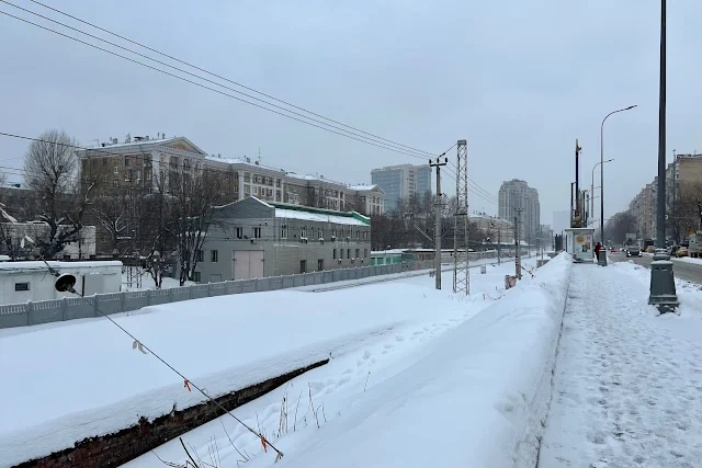 Алексеевская соединительная ветвь Московской железной дороги, улица Бутырский Вал