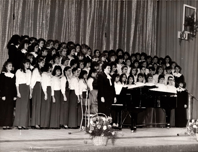 Виступ академічного хору на 60-річчя училища (1991)