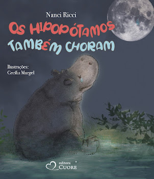 Livros da coleção "O que é que eu sou?" e o livro "Os hipopótamos também choram"