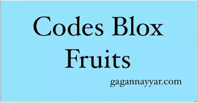 Codes Blox Fruits