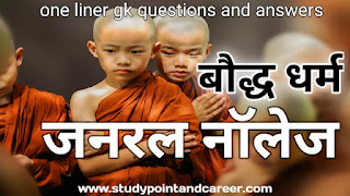 Buddhism General Knowledge in Hindi