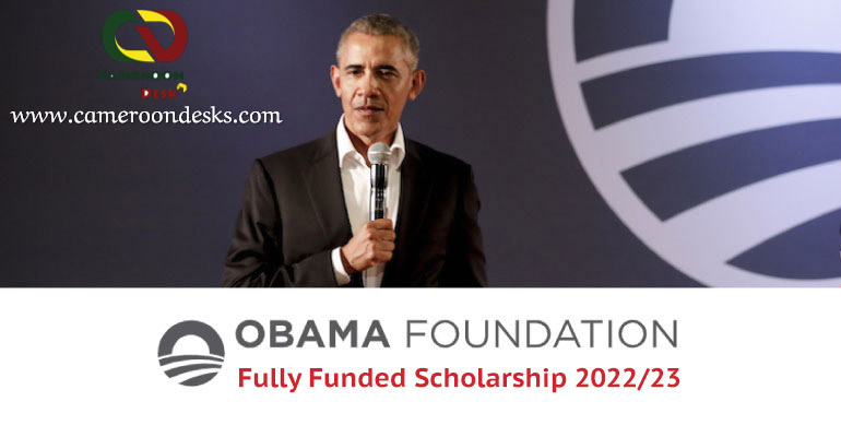 Programme de bourses de la Fondation Obama entièrement financé 2022-2023 à l'Université de Columbia