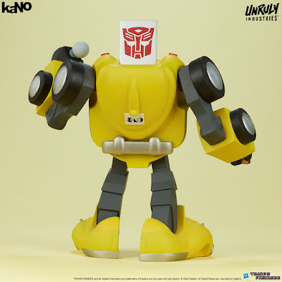 Transformers Bumblebee Designer Vinyl Figure by kaNO x Unruly Industries