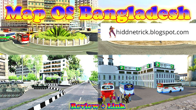 Euro Truck Simulator 2 bangladesh Map + Mod for pc