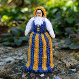 Finland National Costume Peg Doll