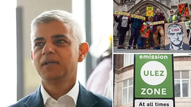 Sadiq Khan has announced more support as he expand Ulez. Picture: Alamy