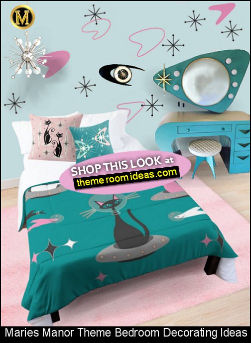 Atomic Kitten retro bedroom decorating ideas atomic retro bedroom ideas