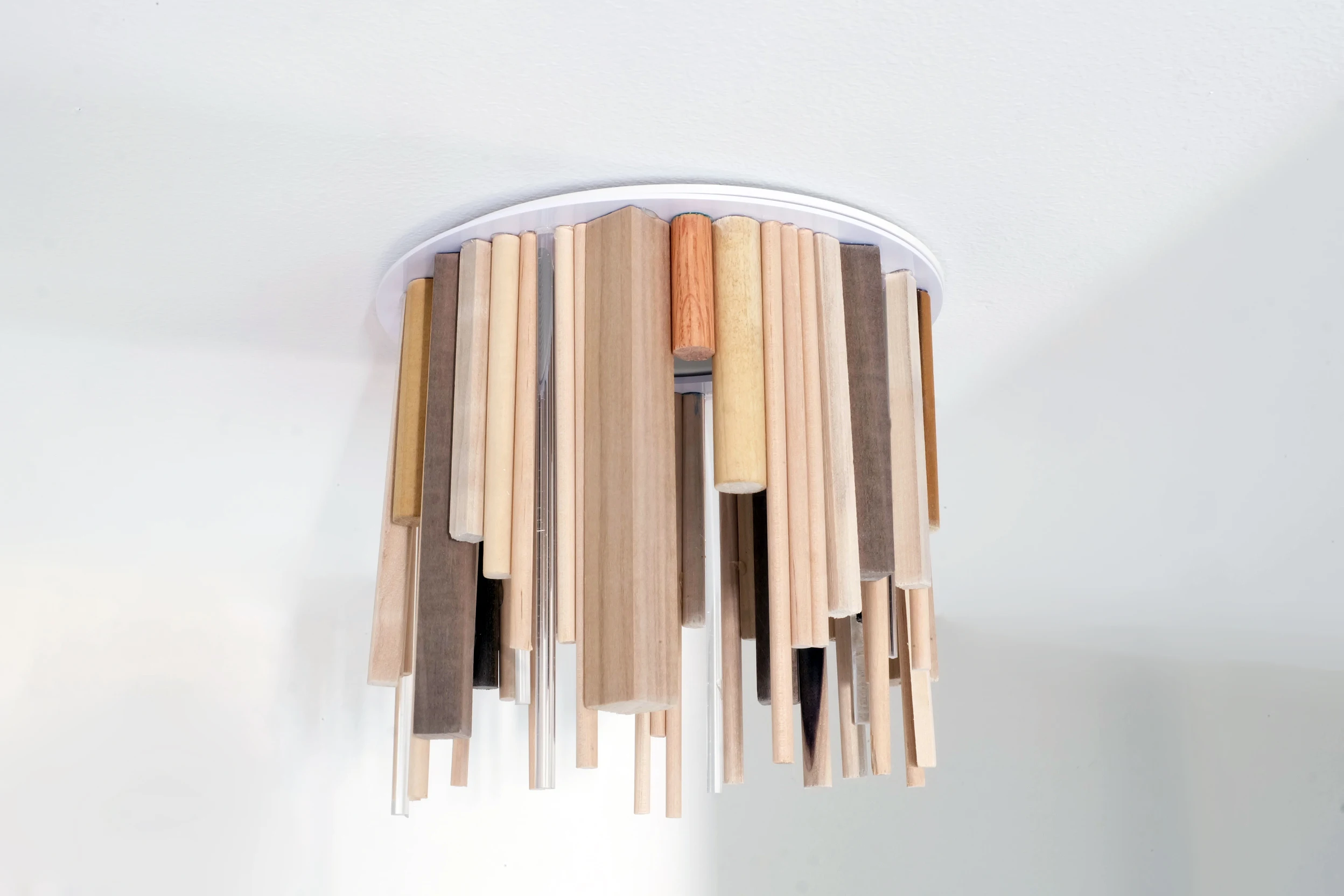 diy dowel decor recessed can light shades