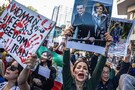 Watch: Protesters run for cover as Iranian police open fire in busy subway