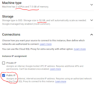 Network connectivity, Public IP