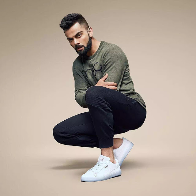 Virat Kohli Short Spiky Quiff