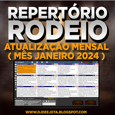 REPERTÓRIO DE RODEIO ( MENSAL )