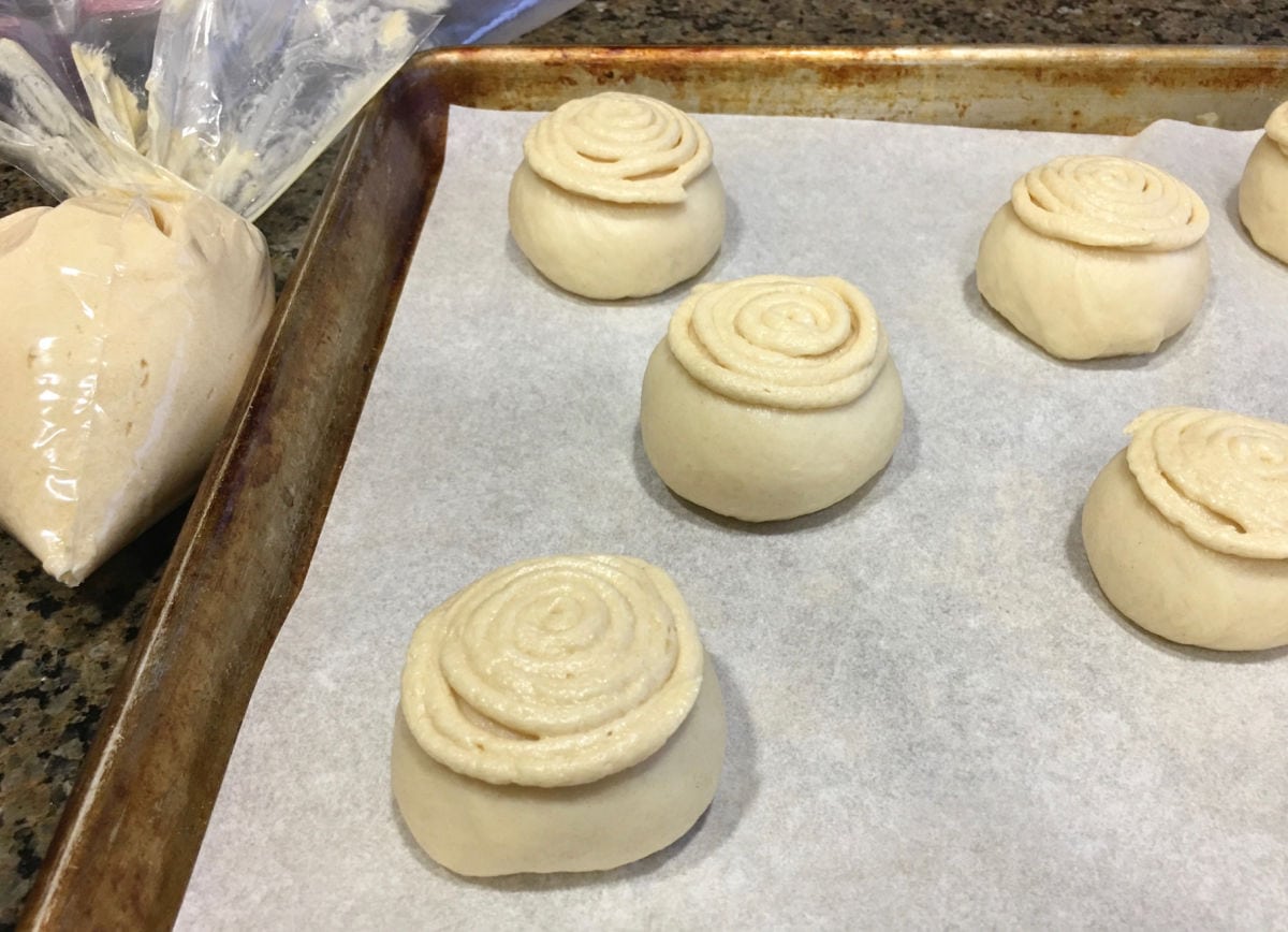 Topping for pineapple buns.