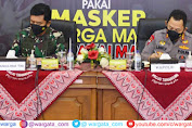 Panglima TNI Bersama Kapolri Pimpin Rapat Penanganan dan Pengendalian Covid
