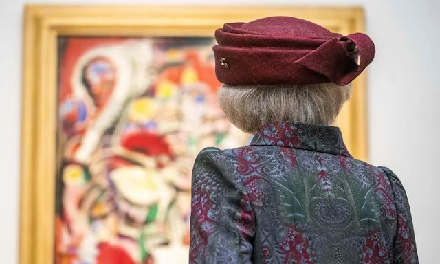 Princess Beatrix of the Netherlands opened a new exhibition and a new wing at the Singer Laren Museum