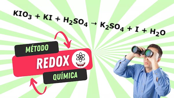 ▷ KIO3 + KI + H2SO4 = K2SO4 + I + H2O Solución REDOX