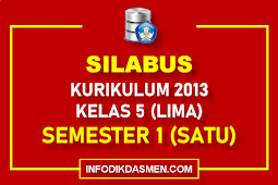 SILABUS TEMATIK KELAS 5 SEMESTER 1