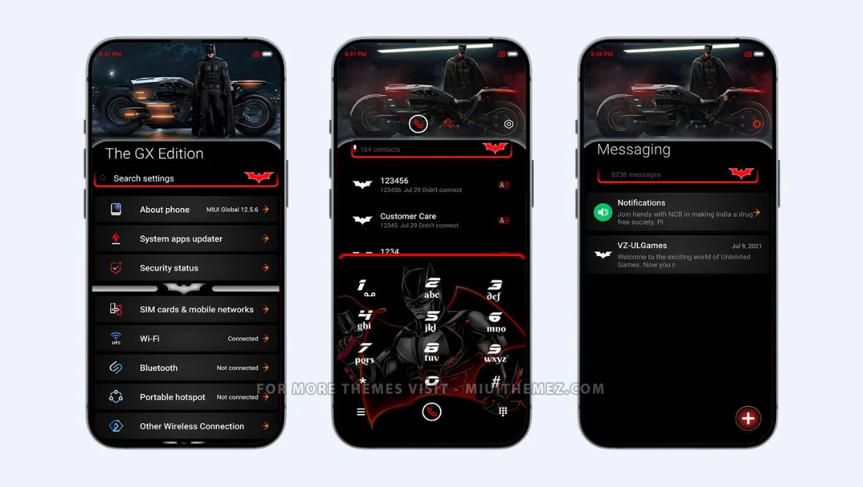 BatMan 2.0 MIUI Theme