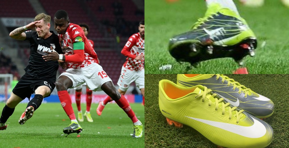 Mainz Defender Wears 2010 Nike Boots - Footy Headlines