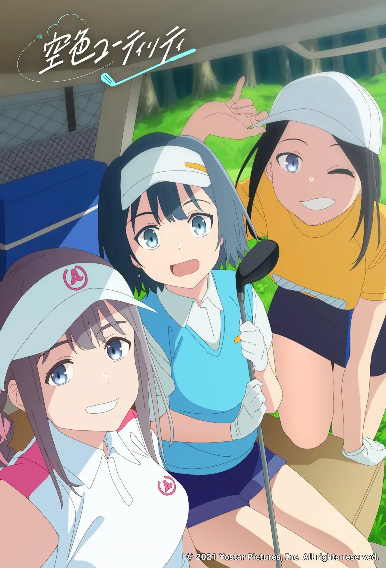 O Anime Original Sobre Golf, Sorairo Utility, revelou um novo Vídeo Promocional
