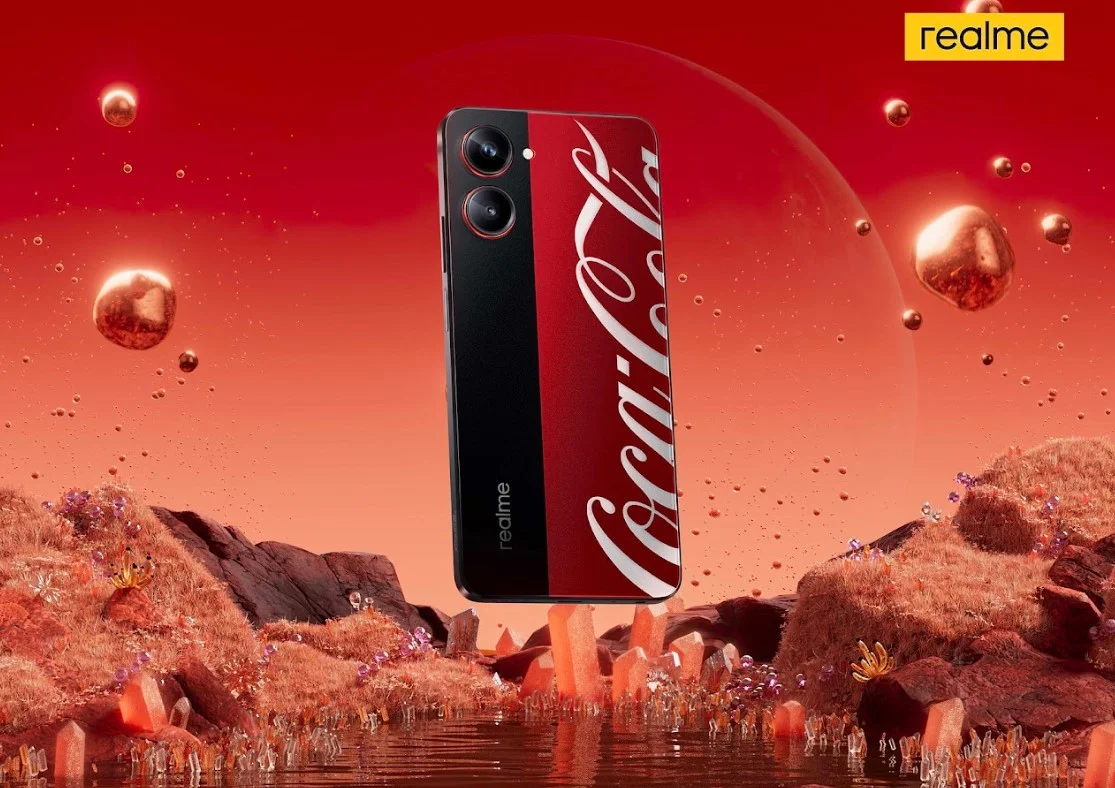 Paling Keren! realme 10 Pro 5G Coca-Cola Edition, Bawa Desain dan Fitur Khas Coca-Cola