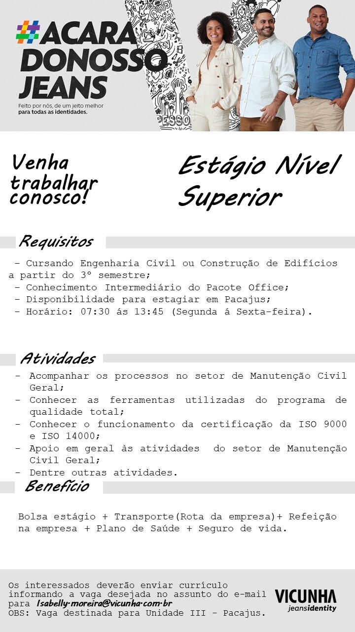 ESTÁGIO ENGENHARIA CIVIL