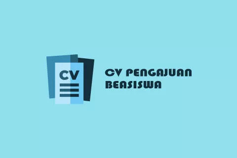 cv beasiswa