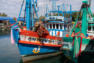 Fishing boat, Mai Rot fishing village, Trat