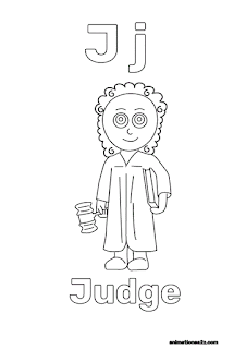 educational coloring pages for kids- letters