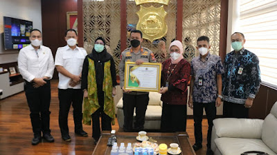 Tingkat Pelayanan, Kapolda Banten Terima Audiensi Kepala Kanwil DJKN Banten