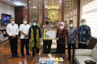 Kapolda Banten Irjen Pol Dr. Rudy Heriyanto menerima kunjungan kerja dan audiensi dari Kepala Kantor Wilayah (Kanwil) Direktorat Jenderal Kekayaan Negara (DJKN) Provinsi Banten
