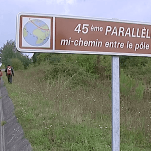 En tant que blogueur situé sur le  45e parallèle nord