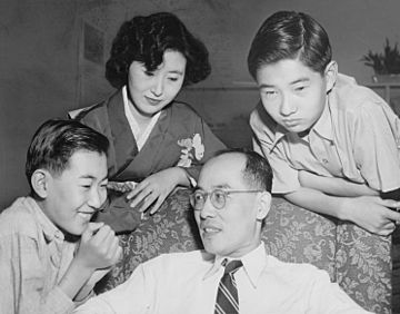 hideki yukawa first japanese nobel laureate with family meson