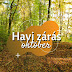 Havi zárás - Október