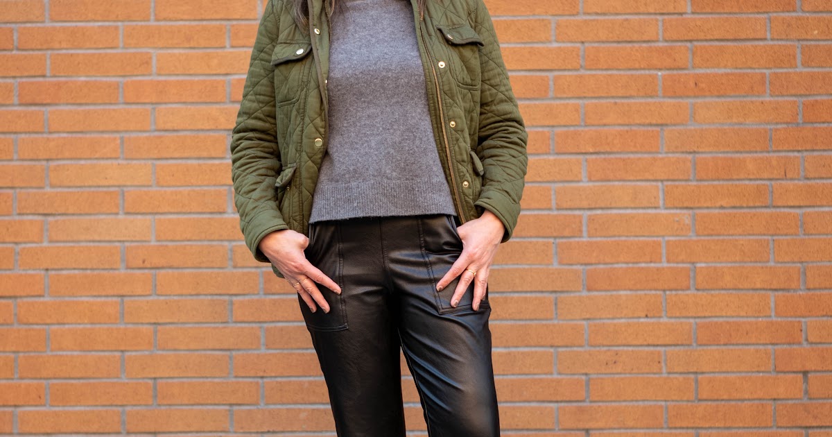 The Spanx Leather Joggers with a 4,500-Person Waitlist Just Got