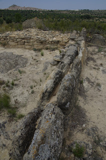 Imagen del yacimiento del poblado pequeño de la Vall de la Cabrera (Calaceite)