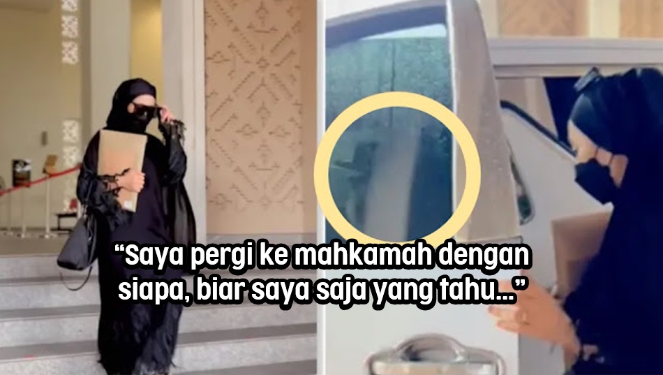 “Saya pergi ke mahkamah dengan siapa, biar saya saja yang tahu...” — isteri Shuk Sahar