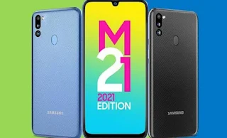 Samsung Galaxy M21 2021 Colors