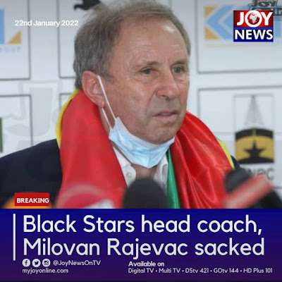 <img src="Milovan Rajevac.png"GFA has allegedly sacked Black Stars head coach, Milovan Rajevac - CastinoStudiosgh.">