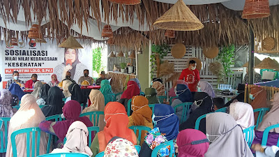Legislator Sulsel Hj.Kartini Lolo Gelar Sosbang Terkait Kesehatan Di Kecamatan Watang Sawitto Pinrang