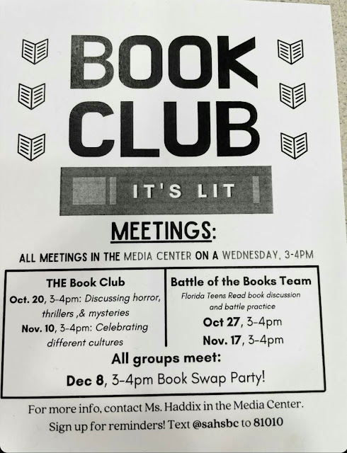 SAHS Book Club