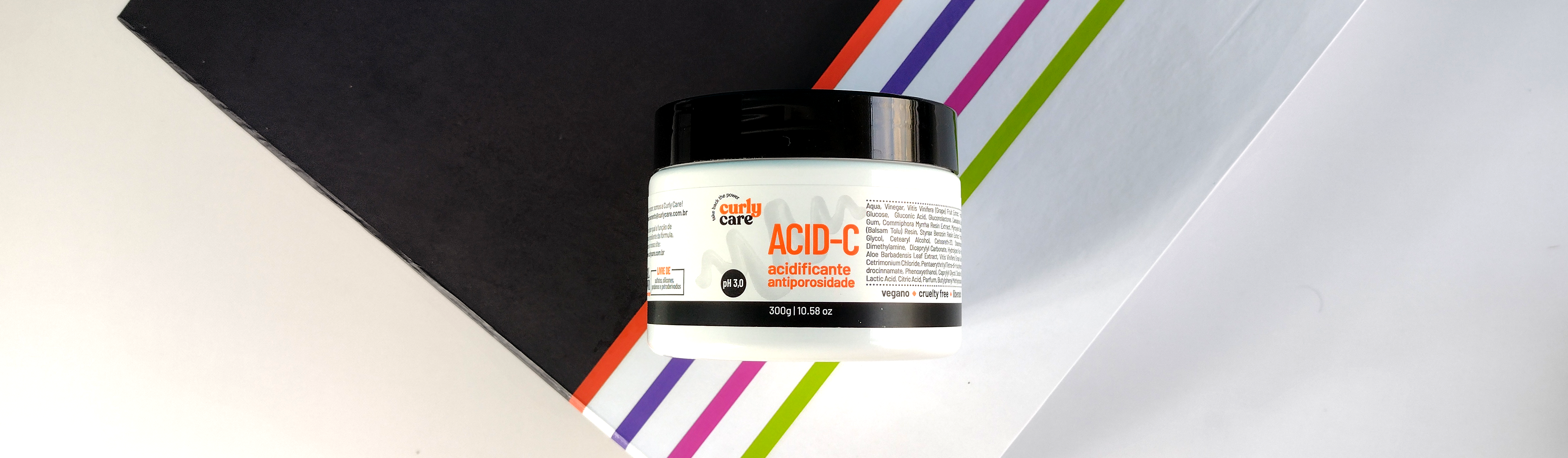 Resenha Acidificante Curly Care - Acid C