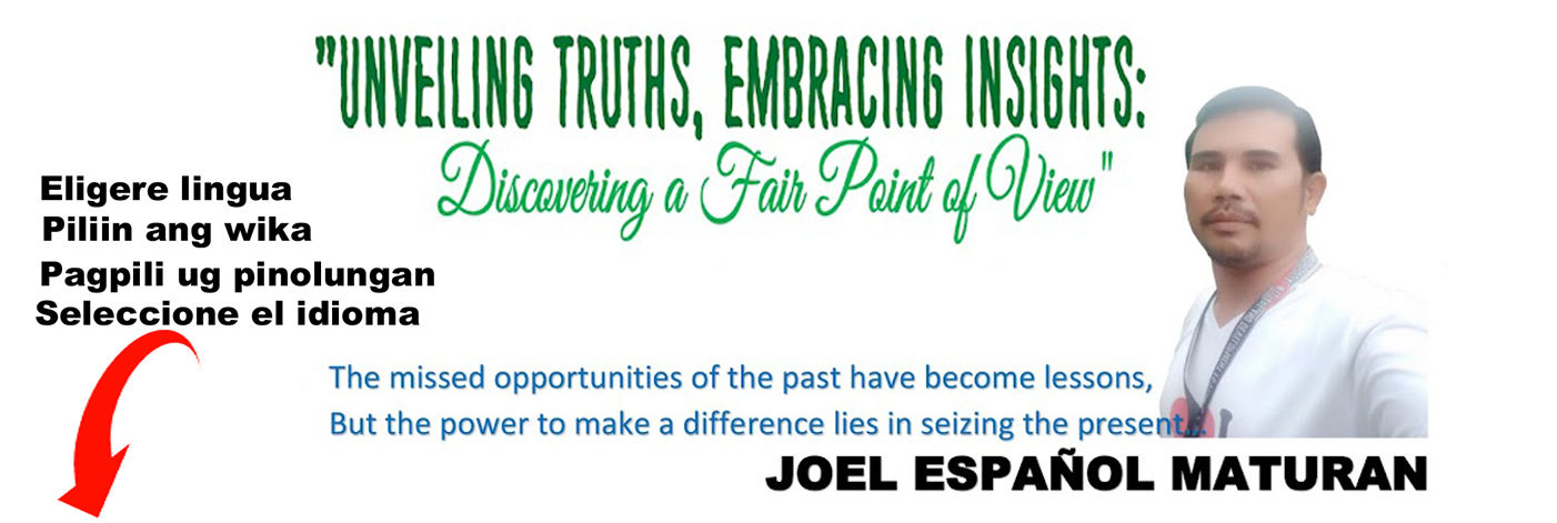 The Joel Espanol Maturan Blog