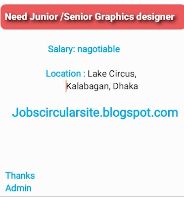 Need junir / senior Graphics designer for software company | looking graphics designer