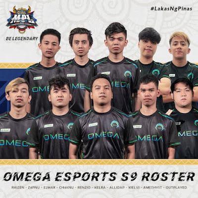 Omega Esports - MPL PH S9 roster