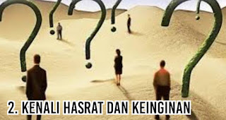 Kenali hasrat dan keinginan