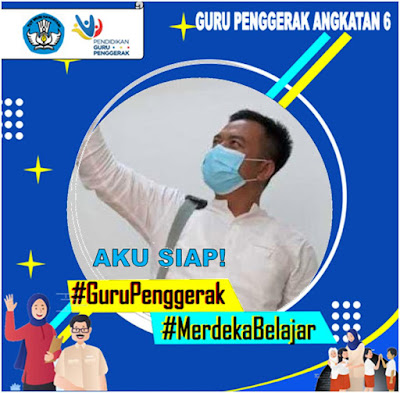 Link Twibbon Guru Penggerak Angkatan 6 Keren