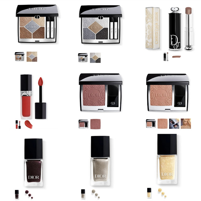 іздвяна колекція макіяжу Dior Makeup Collection Christmas Holiday 2023 Огляд, Ідеї Поадурнків