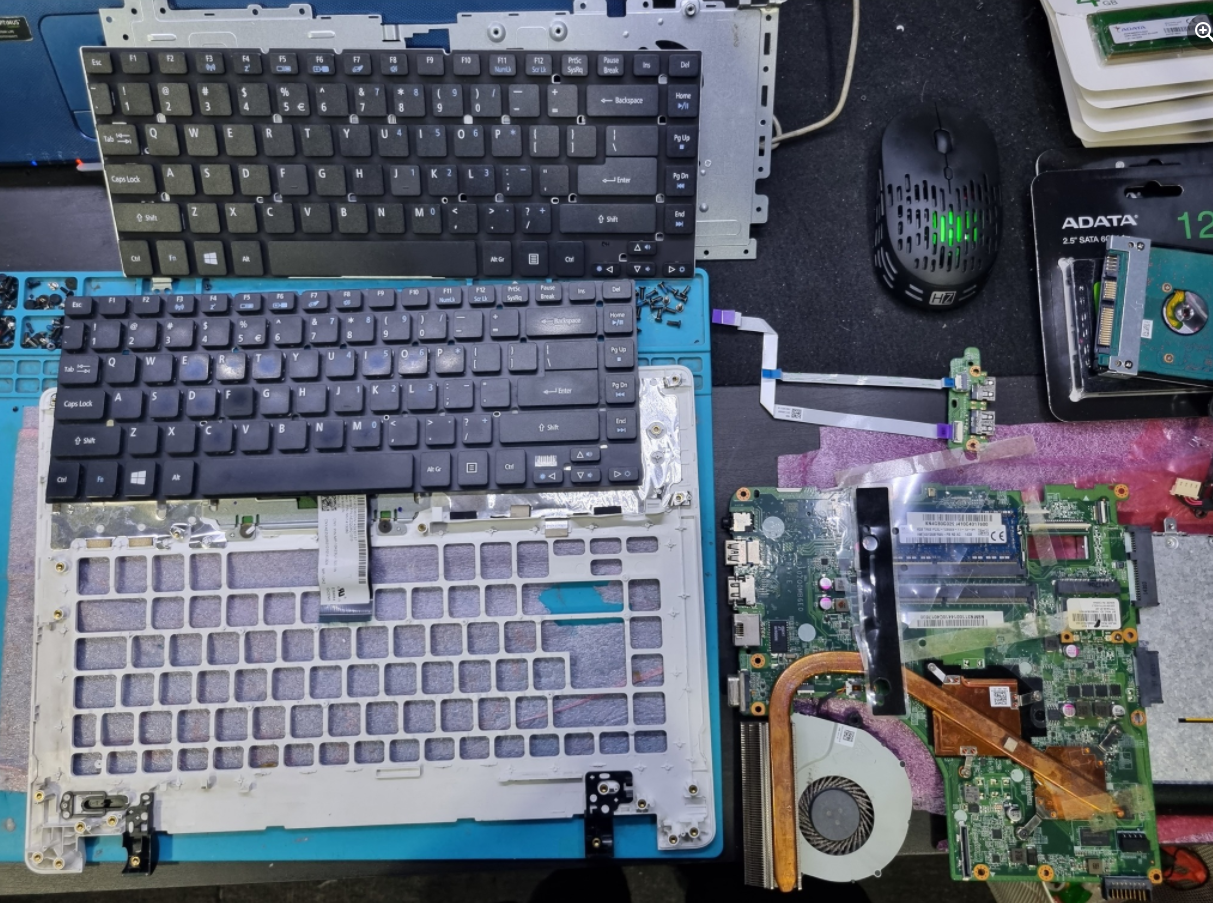 Tanda Keyboard Laptop Rosak & Cara Repair Keyboard Laptop